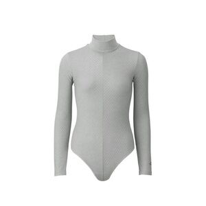 UNIQLO X ALEXANDER WANG Heattech Extra Warm Long-sleeve Bodysuit, Gray, Size M